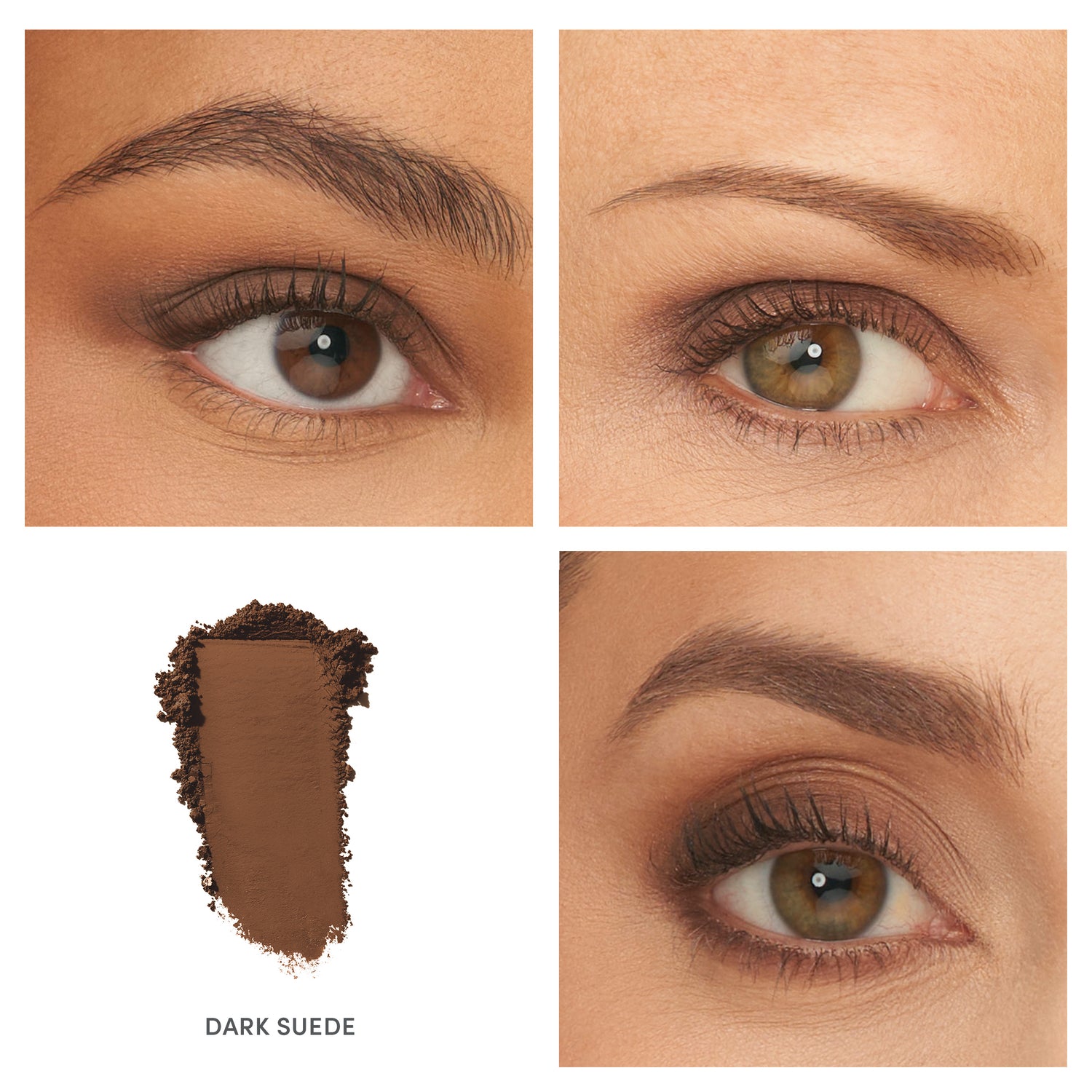 jane iredale PurePressed Eye Shadow Single Dark Suede på modeller
