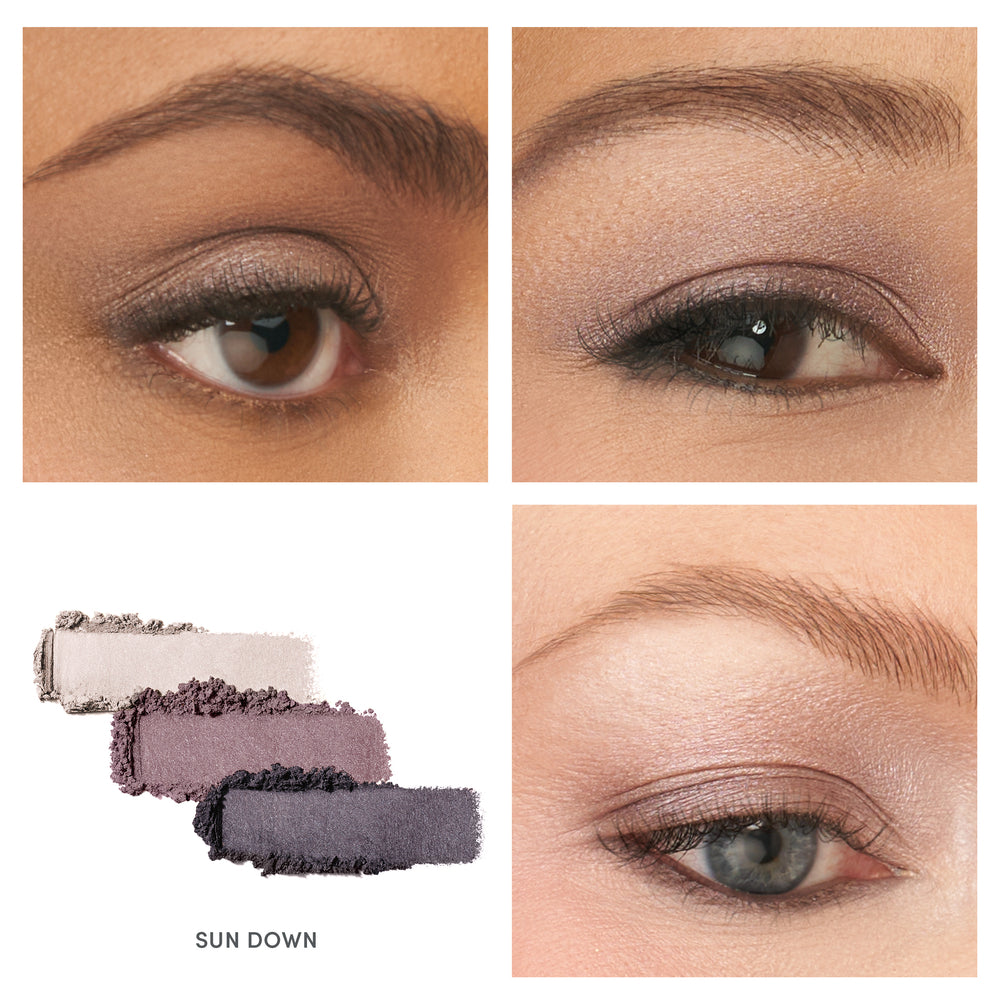 jane iredale PurePressed Eye Shadow Triple Sweet Spot på modeller