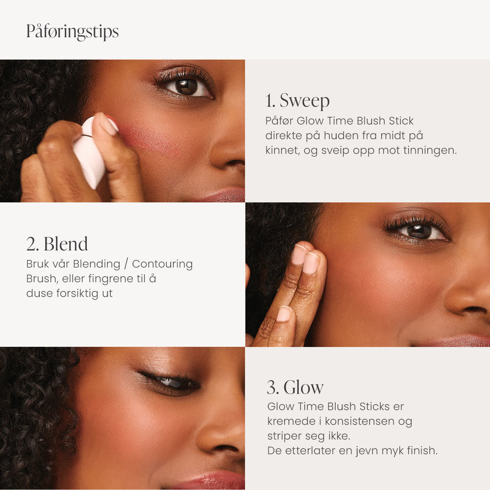 jane iredale Glow Time Blush Stick bruksanvisning