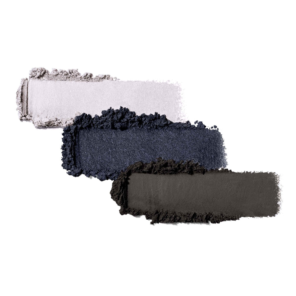jane iredale PurePressed Eye Shadow Triple Blue Hour swatches
