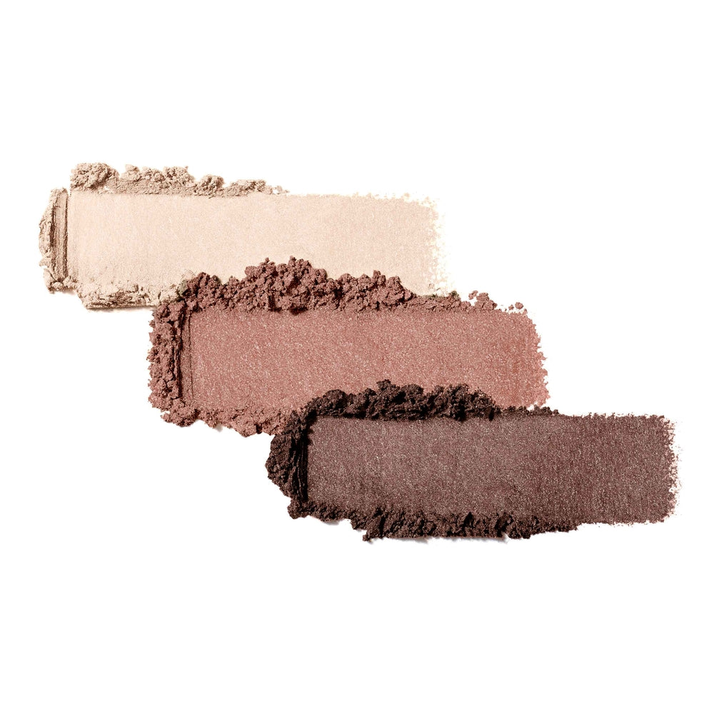 jane iredale PurePressed Eye Shadow Triple Pink Quartz swatches