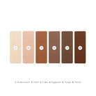jane iredale PurePressed Eye Shadow Palette Naturally Matte fargeoversikt