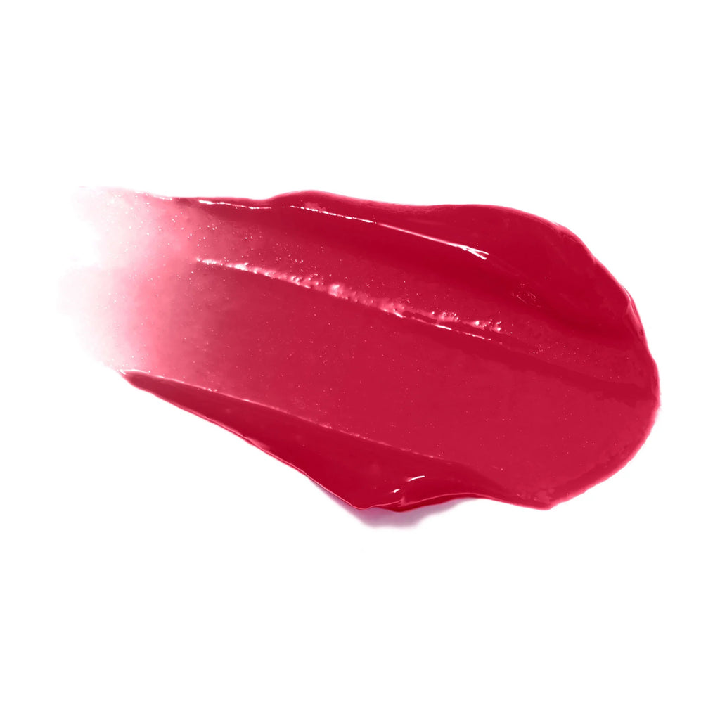 jane iredale HydroPure Hyaluronic Acid Lip Gloss Berry Red swatch
