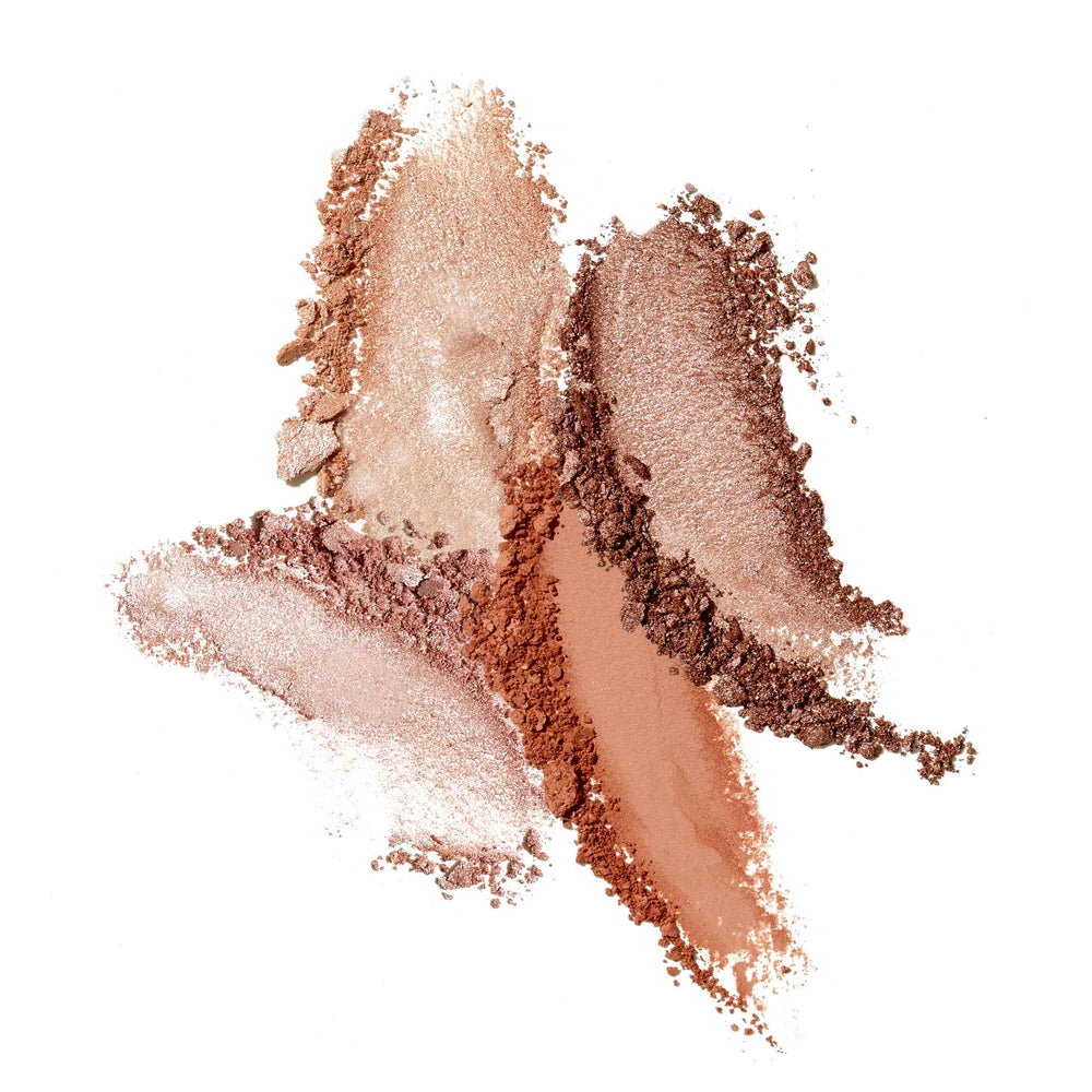 jane iredale bronzer refill peaches & cream swatches 