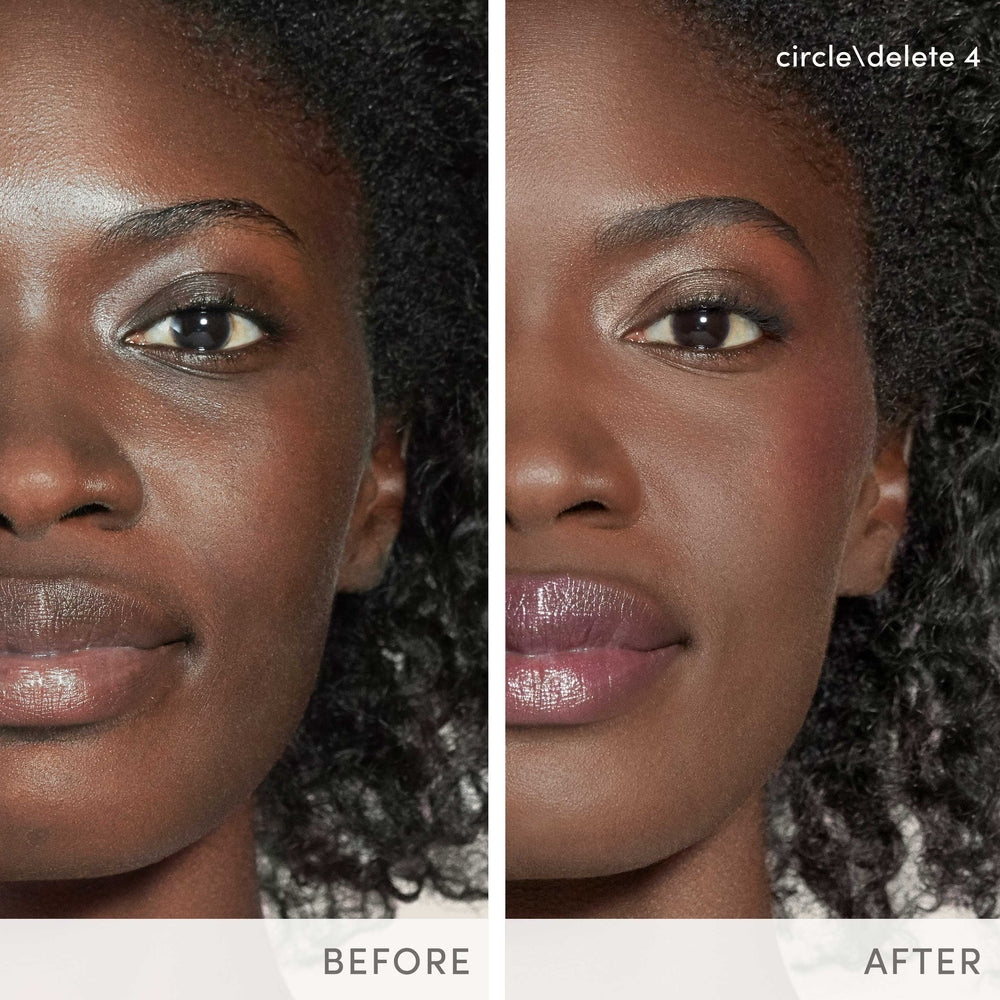 jane iredale Circle/Delete Concealer 4 før og etter på Fatou