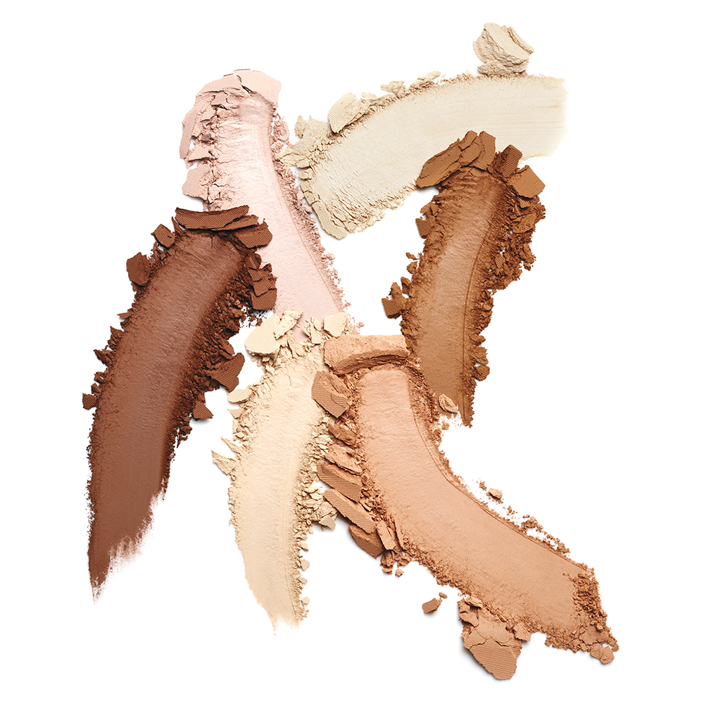 jane iredale PurePressed Base Mineral Foundation Refill swatches 6 farger